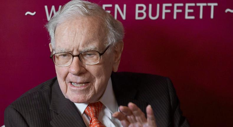 Warren Buffett, CEO of Berkshire Hathaway.Nati Harnik/AP