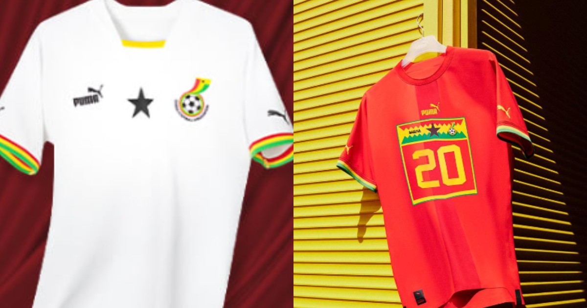 Black Stars: A look at Ghana's home and away jerseys for the Qatar World  Cup