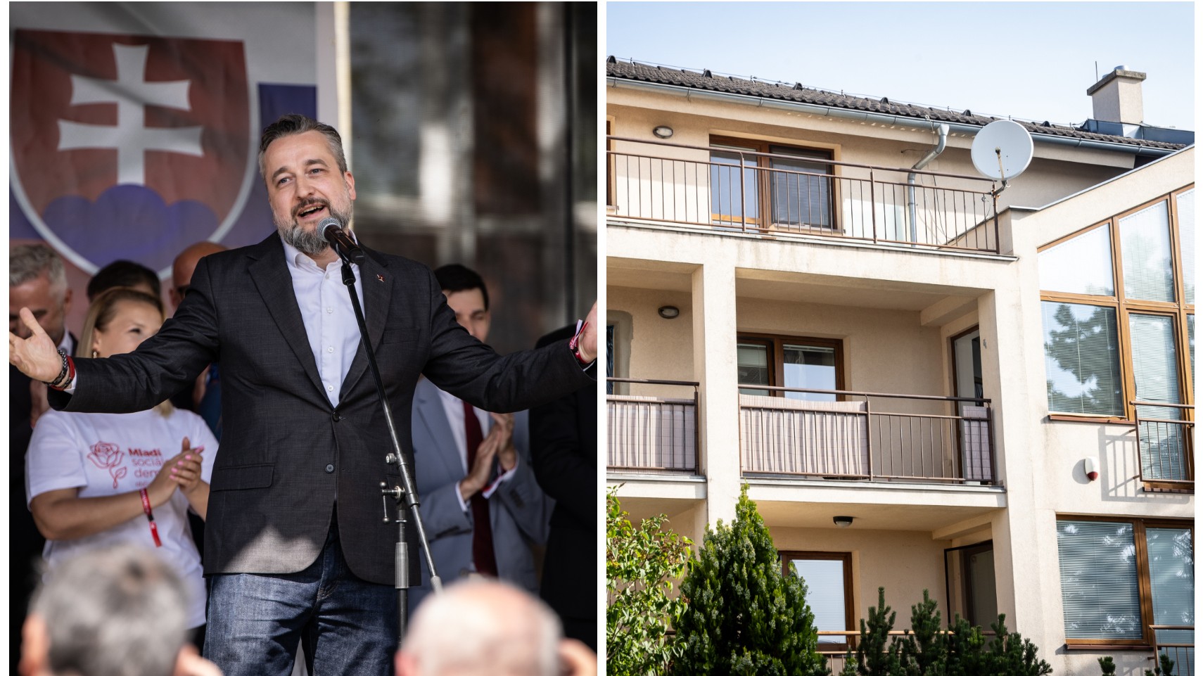 Ľuboš Blaha a jeho nový dom v bratislavských Kramároch