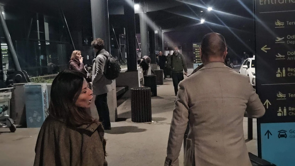 Ana Sević sa mužem