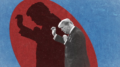 Donald Trump: Joe Biden to 'stary, zepsuty worek g... a, wyeliminowałem go z wyścigu'