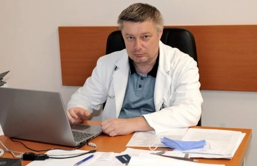 Prof. dr Goran Stevanović, direktor Klinike za infektivne i tropske bolesti UKCS 