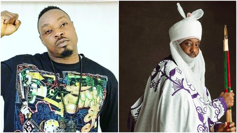 Image result for Oh dear! Eedris Abdulkareem mocks dethroned Sanusi,   photos