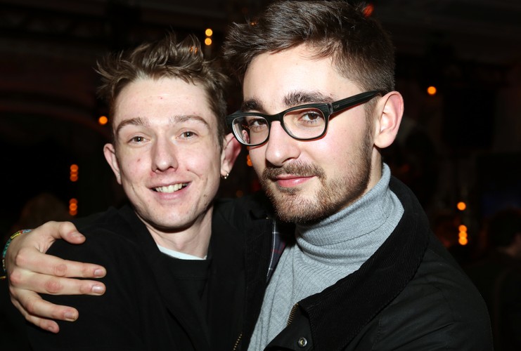 Muzycy Alt-J podczas gali w londyńskim hotelu Savoy