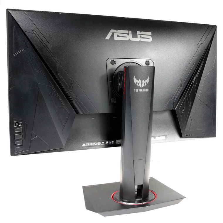 ASUS TUF Gaming VG279QM - tył monitora