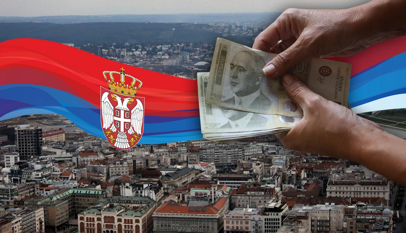Die Serben zeigten, welchen Luxus sie hatten