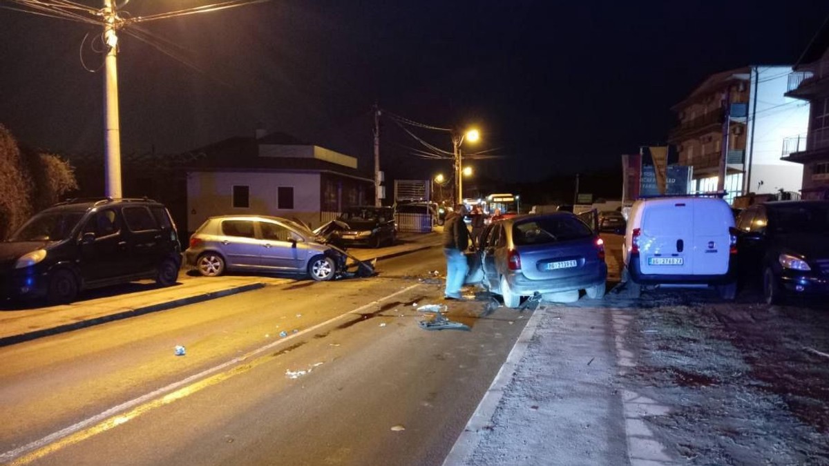 Teška saobraćajna nesreća u Železniku