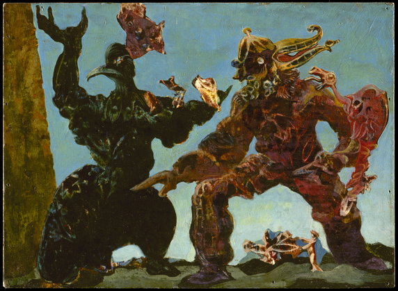 Max Ernst - "Barbarzyńcy" (1937) 