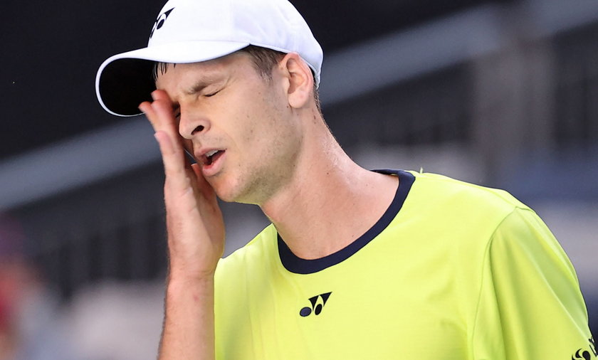 Hubert Hurkacz odpada w drugiej rundzie Australian Open.