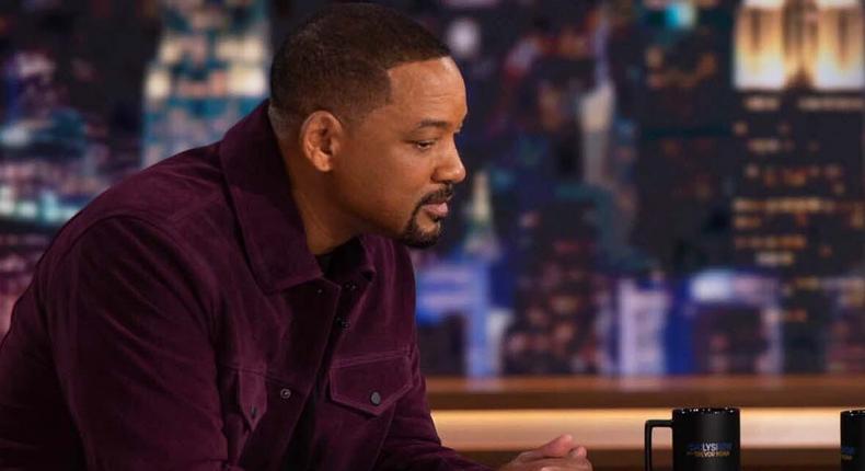 Will Smith appeared on The Daily Show with Trevor Noah on November 29, 2022.Comedy Central