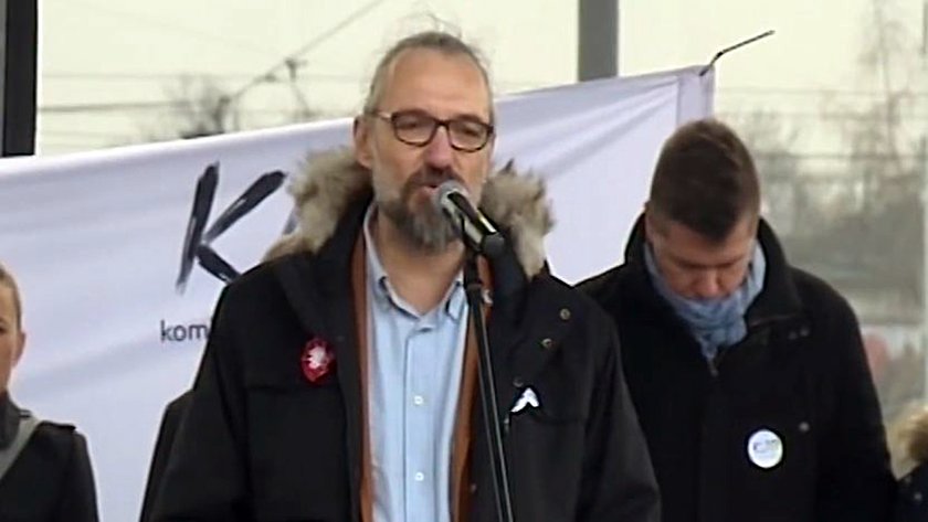 Mateusz Kijowski, lider KOD