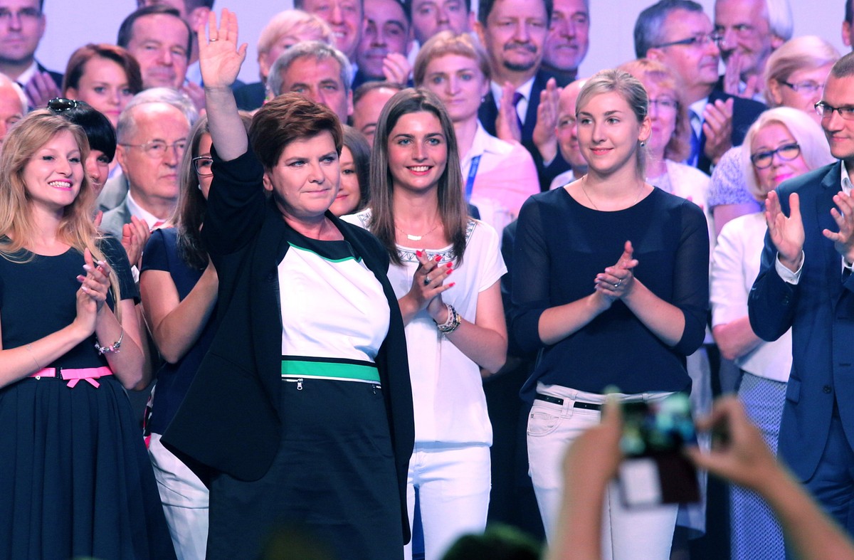 Beata Szydło w Katowicach