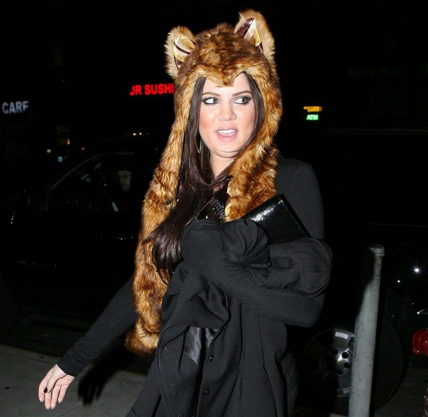 Kardashian przebrała się za lisa