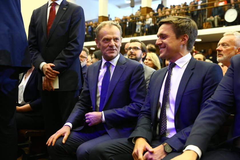 Donald Tusk i Leszek Jażdżewski