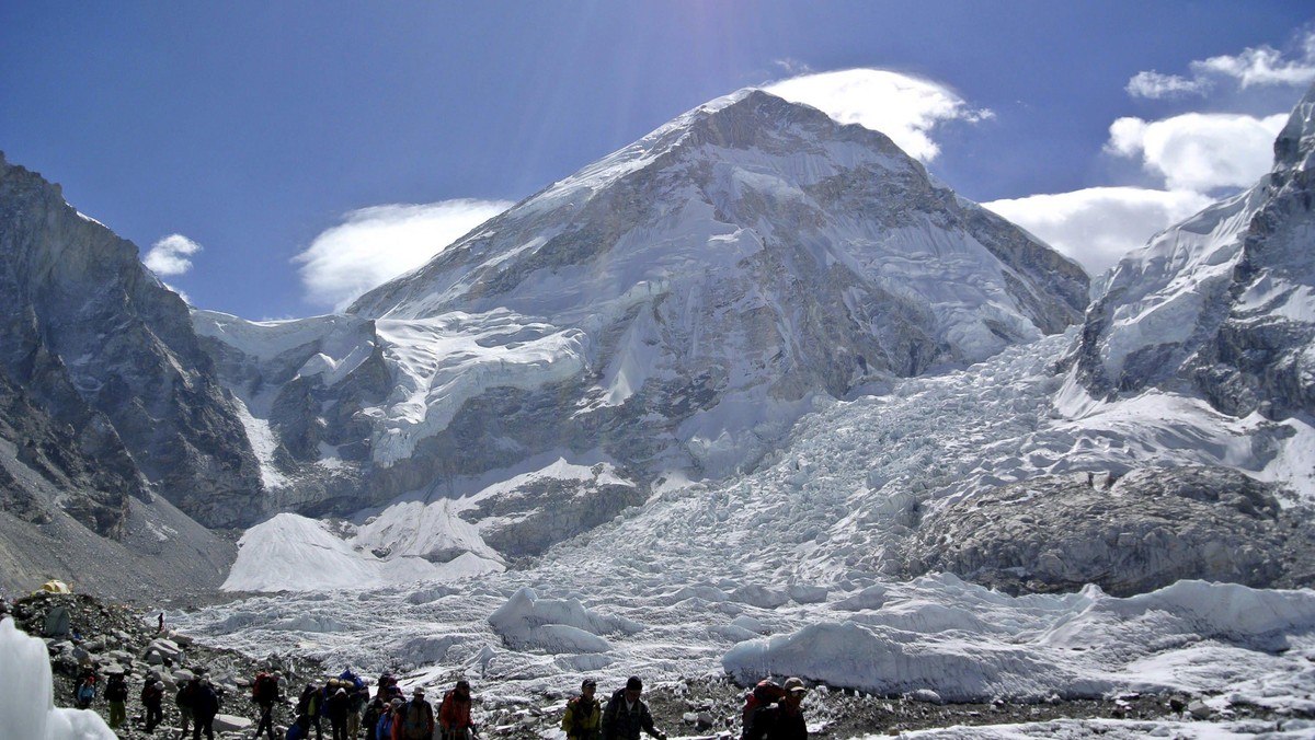 Nepal trzęsienie ziemi Mount EVEREST