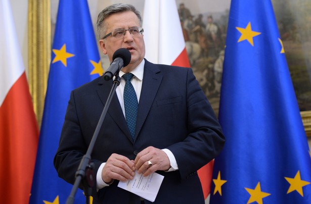 Komorowski nie będzie uczestniczył w sporze z górnikami. "To rząd jest odpowiedzialny"