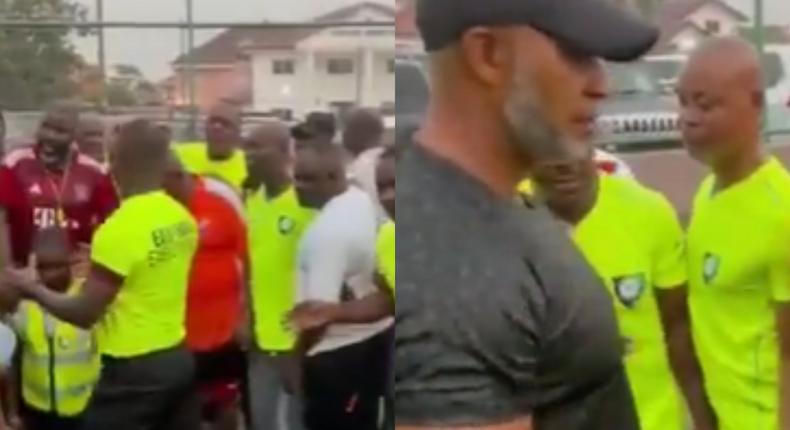 Watch: Kwame Despite and friends display skills at 60th birthday football match