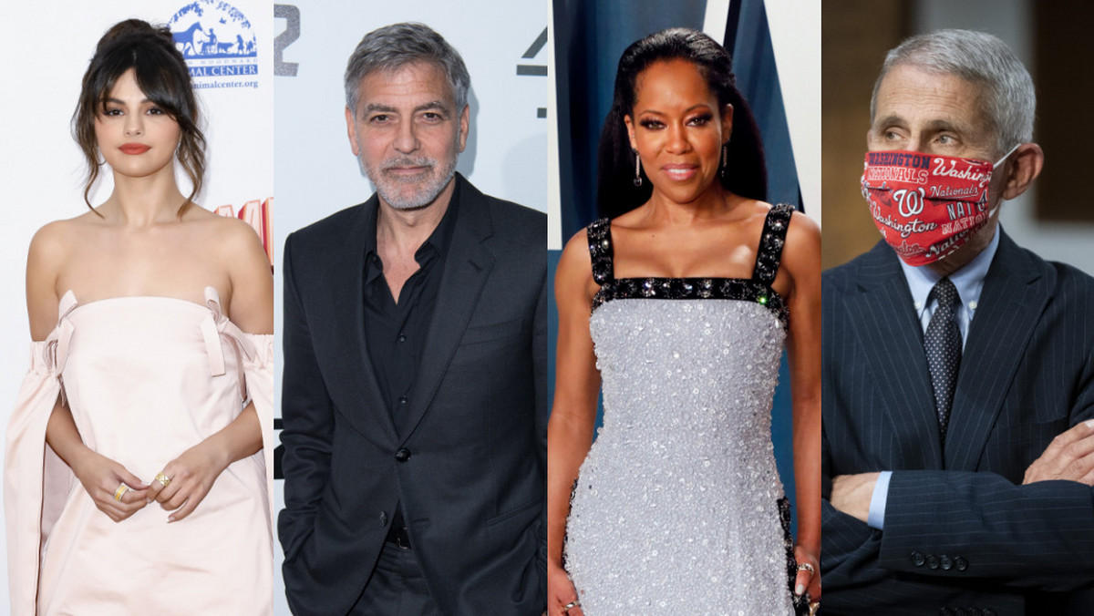 George Clooney, Regina King, dr Anthony Fauci i Selena Gomez - oto "ludzie roku 2020" (People of the Year 2020) wybrani przez magazyn "People". Listę poznaliśmy dzisiaj, kiedy w sieci pojawiły się wszystkie cztery okładki najnowszego - podwójnego - wydania.