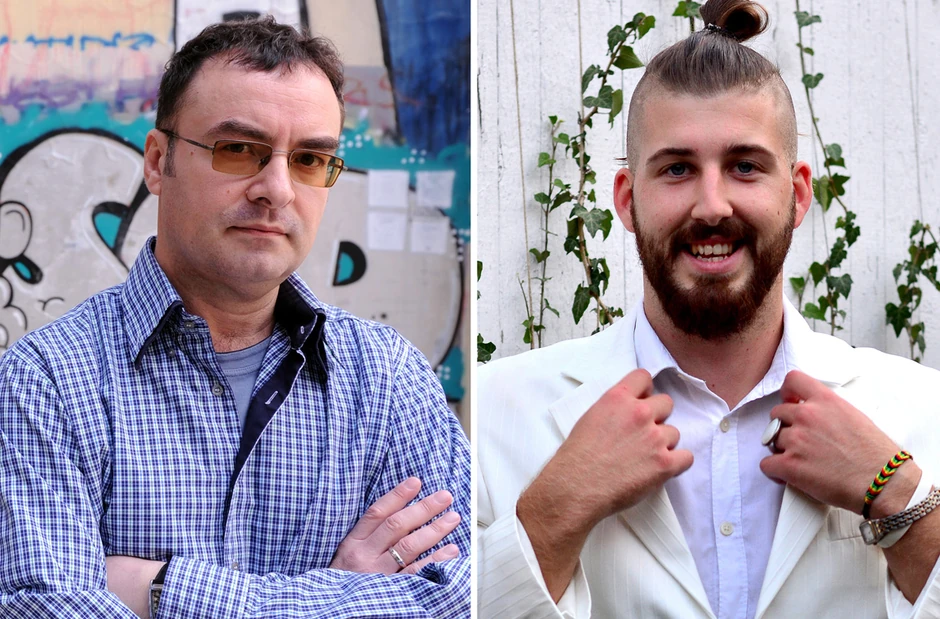 Jovo Bakić i Ljubiša Preletačević Beli