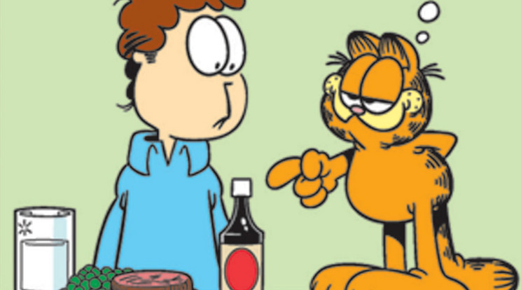 Ha Ubul neveléséről van szó, Garfield bármikor képes bevetni legújabb praktikáit