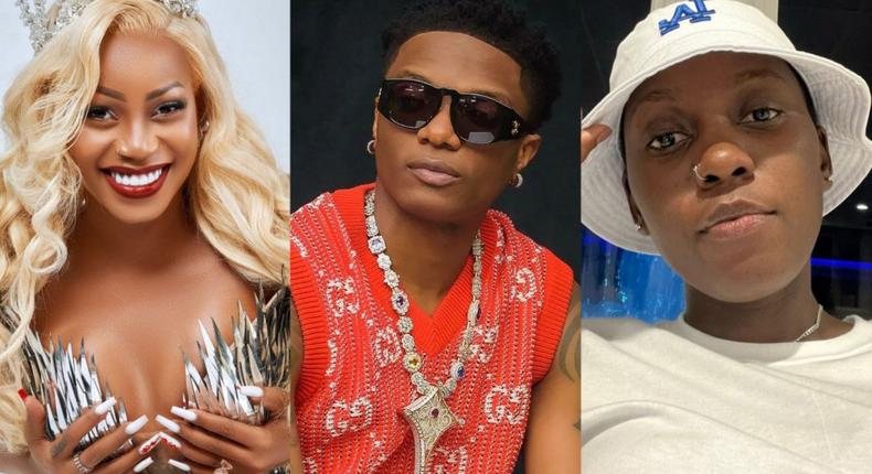 Sheebah Karungi, Wizkid and Azawi