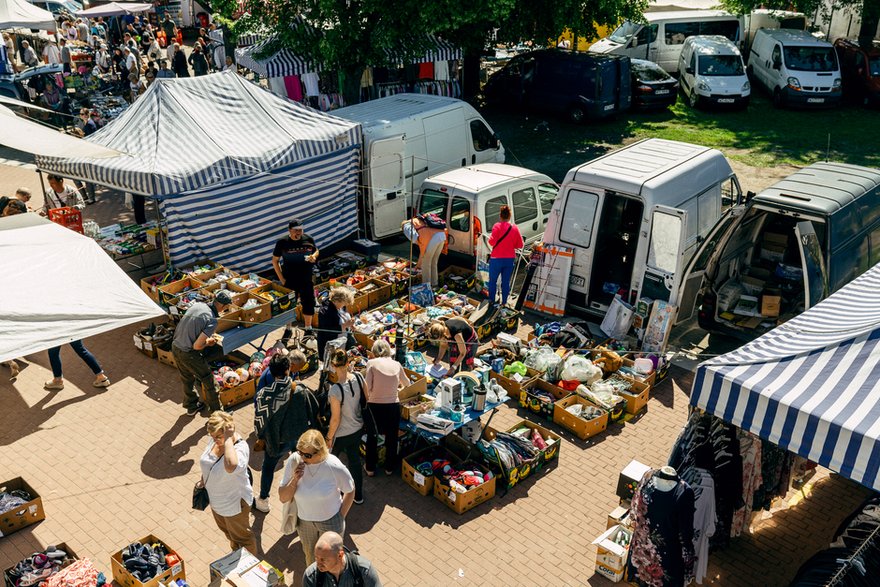 Niedziela niehandlowa na bazarze Olimpia