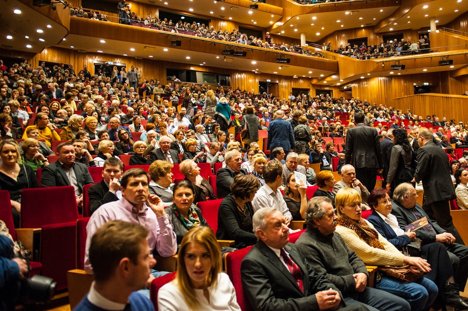 Gruziński balet narodowy Sukhishvili w ICE Kraków Congress Centre - zdjęcia publiczności