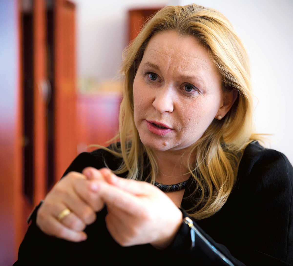 Andżelika Możdżanowska, sekretarz stanu w Ministerstwie Inwestycji i Rozwoju, pełnomocnik rządu ds. małych i średnich przedsiębiorstw, członek Rady Służby Publicznej fot. Wojtek Górski