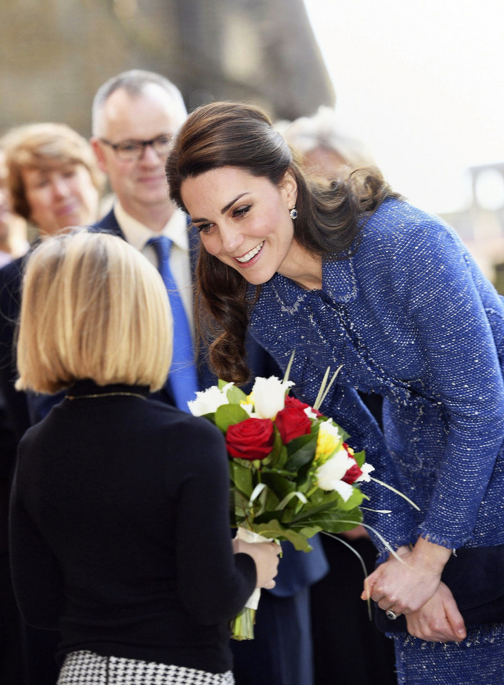 Księżna Kate Middleton w Domu Ronalda McDonalda w Londynie