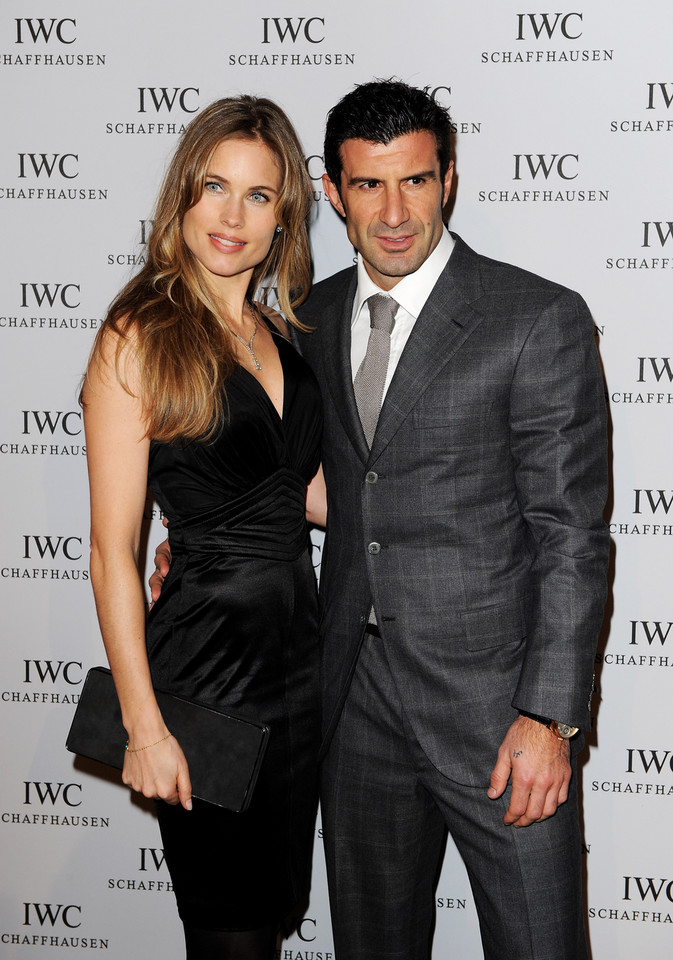 Luis Figo i Helen Svedin