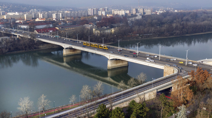 Az Árpád híd látképe / Fotó: MTI/Máthé Zoltán