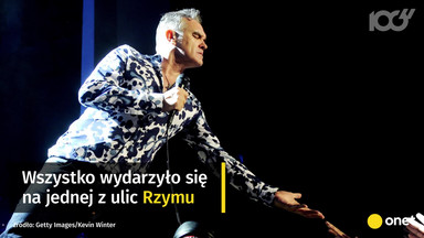 Morrissey oskarżył policjanta o napad z bronią