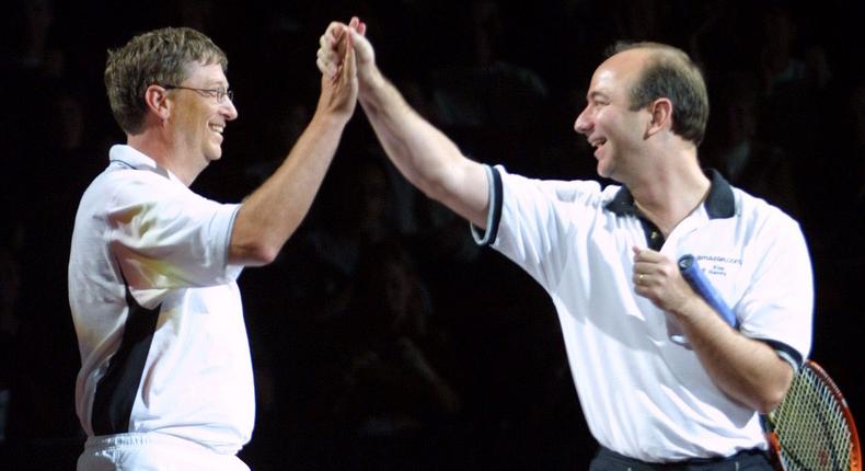 Bill Gates and Jeff Bezos.