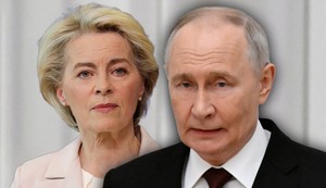  Ursula fon der Lajen i Putin 
