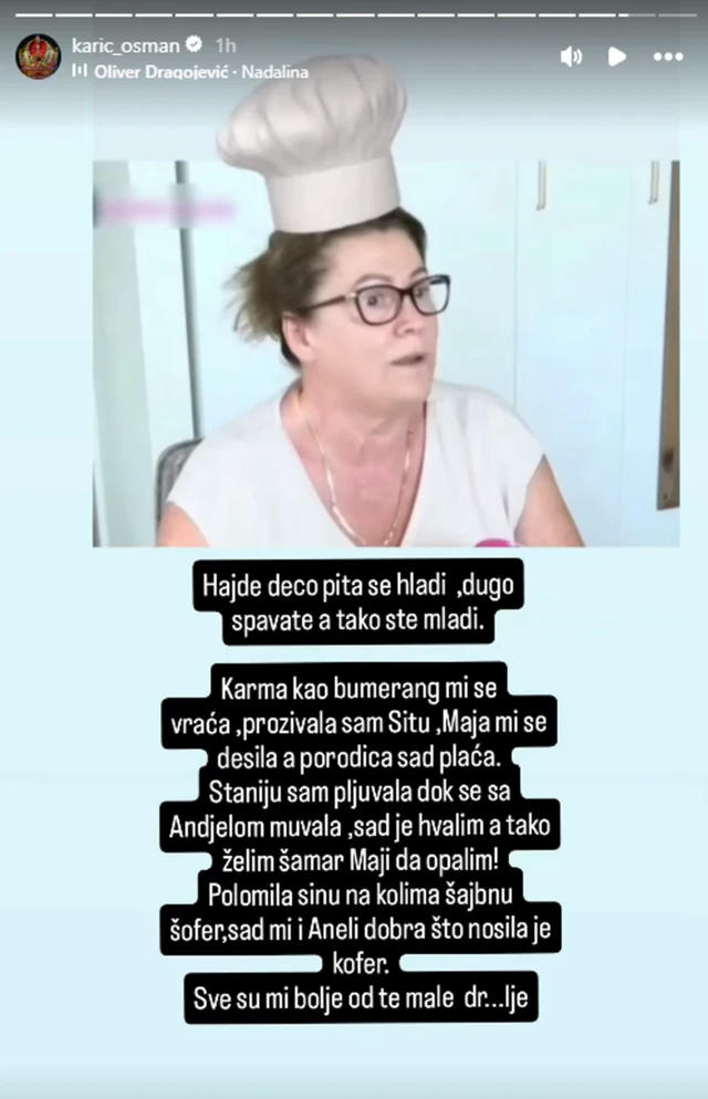"SAD JE HVALIM, A TAKO ŽELIM ŠAMAR" Otac rijaliti učesnika JAVNO PONIZIO Mevlidu - svi u čudu zbog PESME KOJU JOJ JE POSVETIO!
