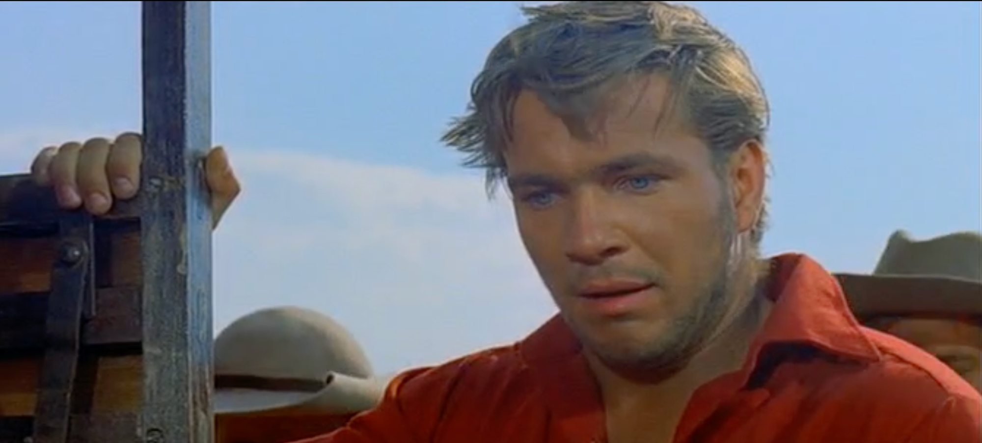 Nemecký herec Götz George vo filme Poklad na Striebornom jazere. 