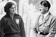 Maria Kwaśniewska i Adolf Hitler 