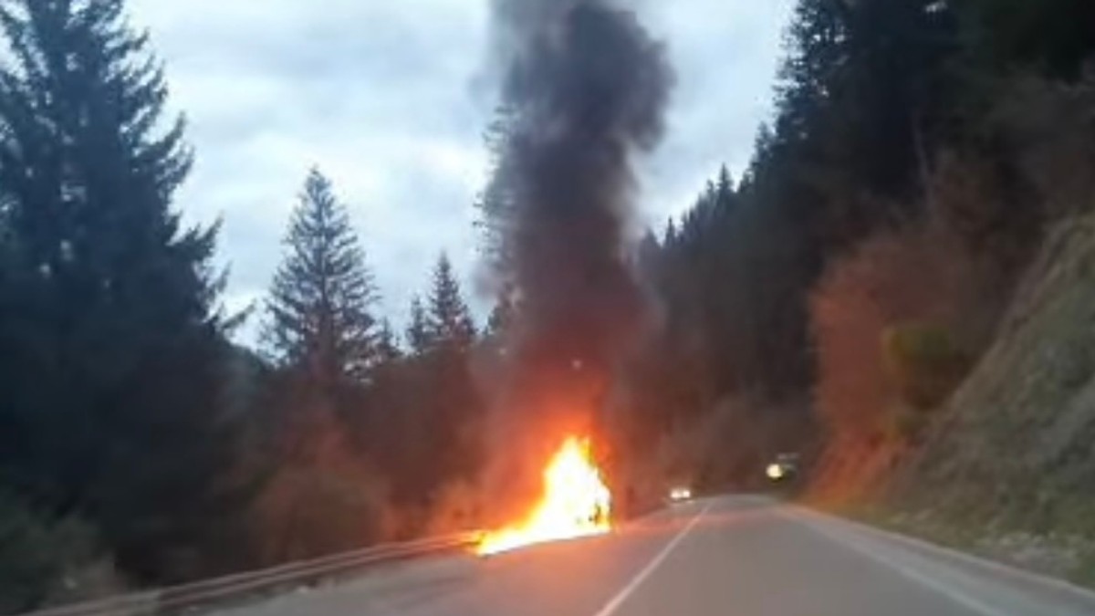 Zapalilo se automobil kod Užica