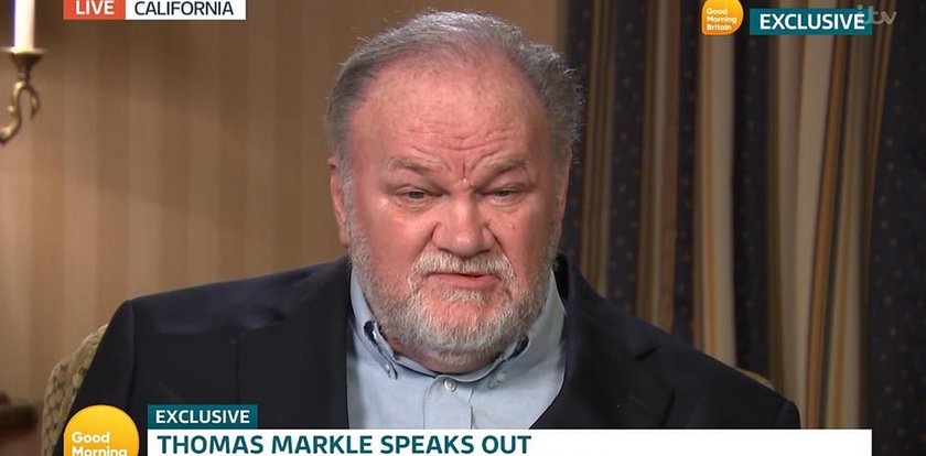 Thomas Markle powiedział to w telewizji. Meghan nie będzie zadowolona