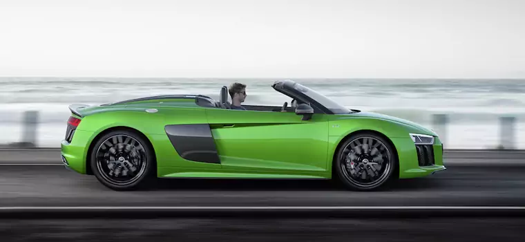 Audi R8 Spyder V10 plus - kabriolet z najwyższej półki