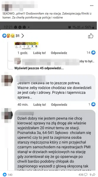 Krzysztof Dymiński widziany pod Poznaniem?