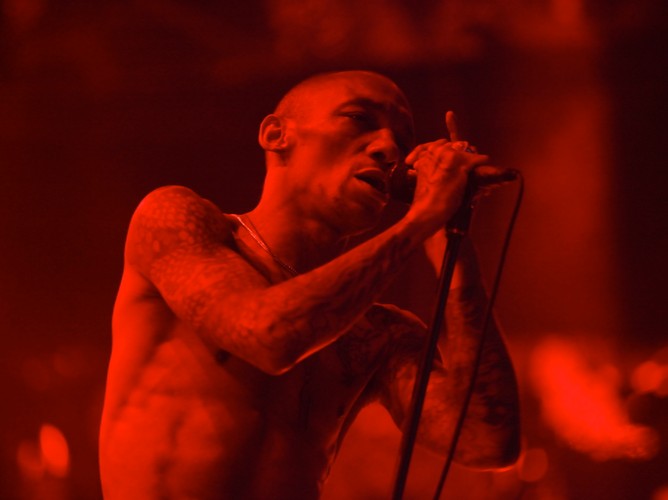 Tricky wystąpił na zakończenie koncertu