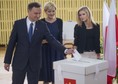 Andrzej Duda wraz z żoną Agatą i córką Kingą