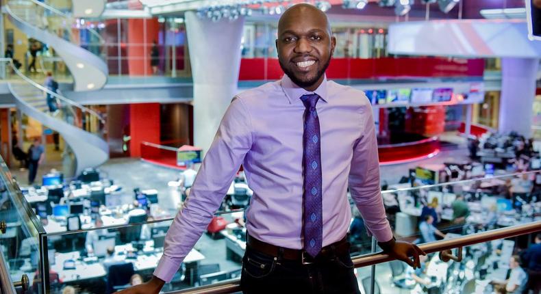 Media Personality Larry Madowo 