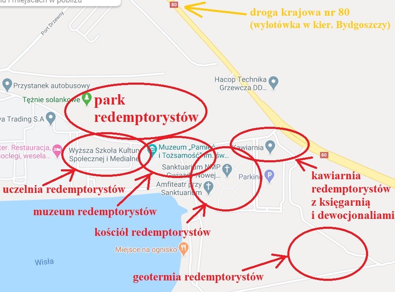 Tzw. miasteczko Rydzyka w Toruniu