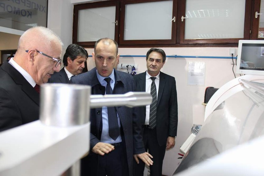 Ministar Loncar pohvalio rad SB Ribarska Banja