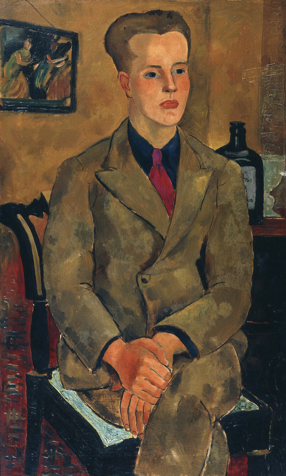 Christopher Wood, "Portret Constanta Lamberta" (1926)