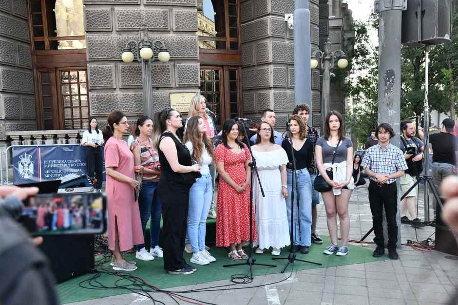 Studenti protest Kneza Miloša