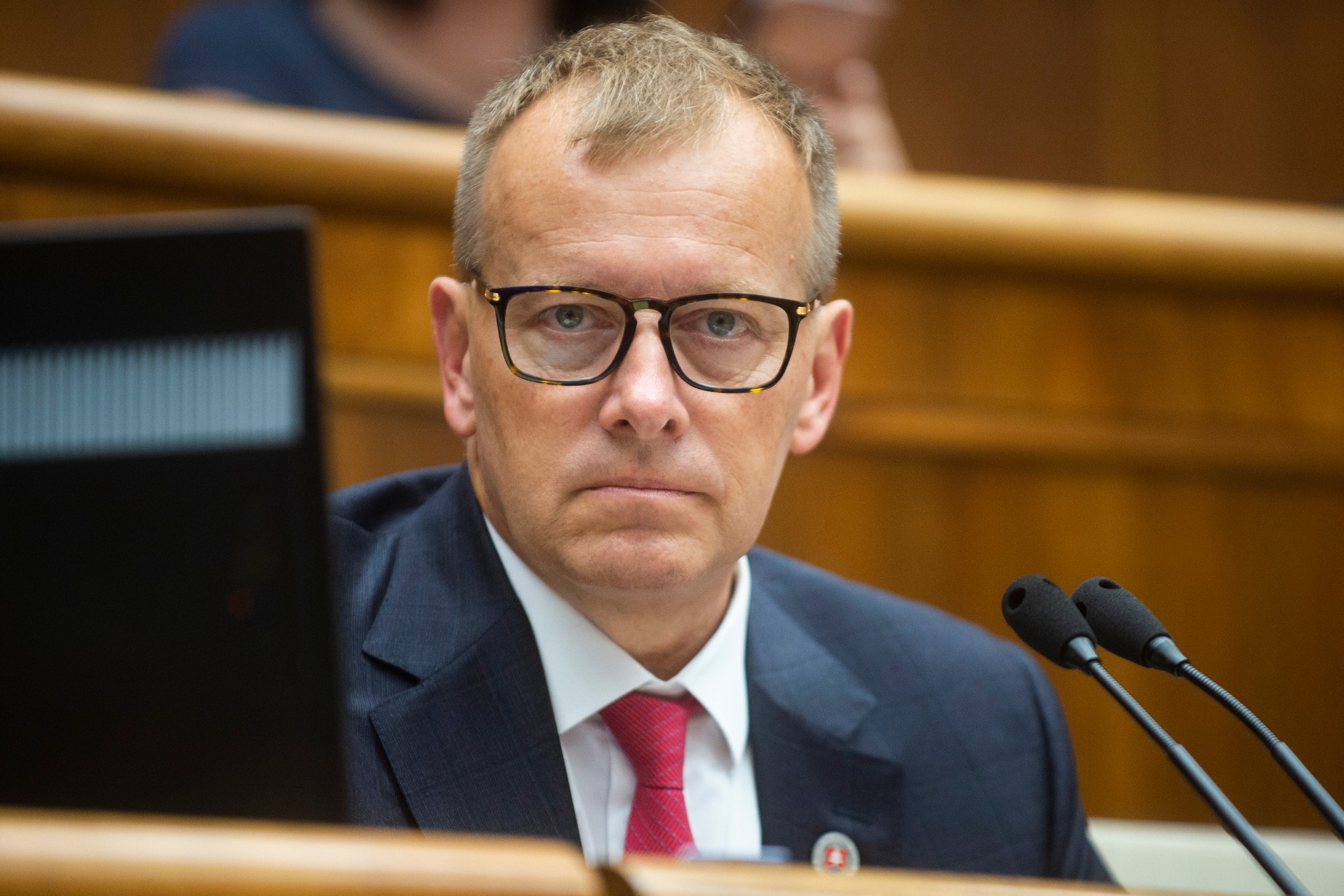 Predseda Národnej rady SR Boris Kollár (Sme rodina).