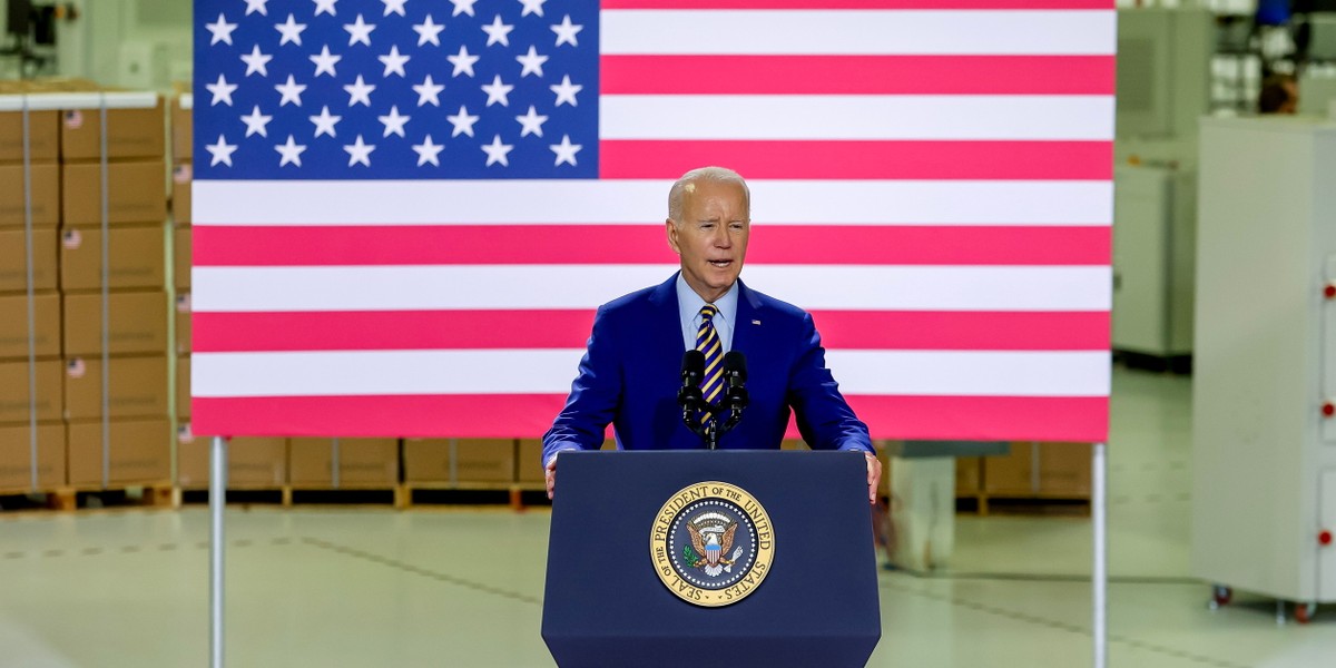 Prezydent USA Joe Biden